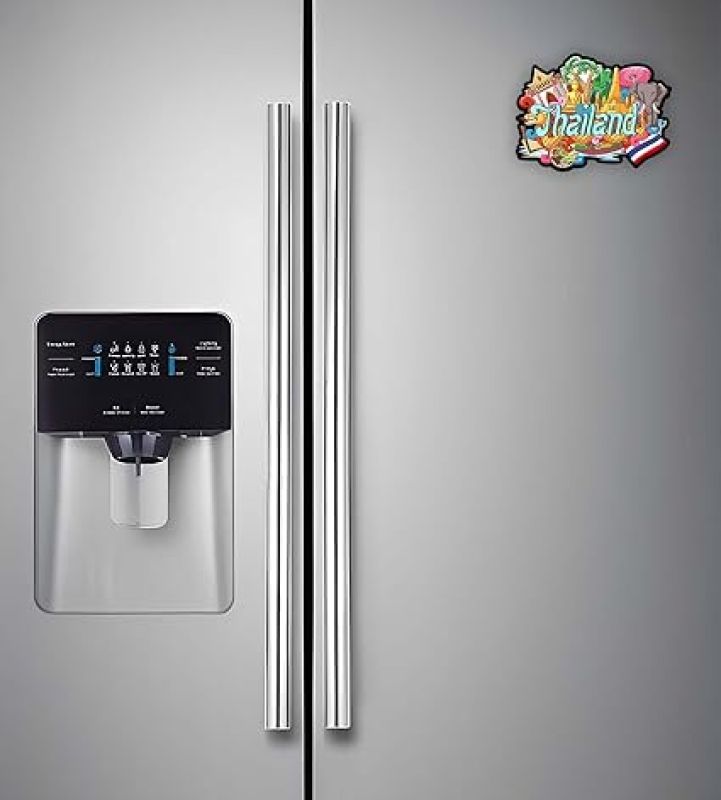 Indian State Theme Wooden Fridge Magnet  Magnet for Home Office Kitchen Refrigerator Door Stylish Decor Souvenir Gift  Indoor Decorative Gift Item (Thailand Fridge Manget)
